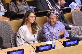 Princess Madeleine At The United Nations - NYC