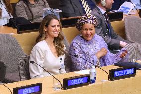 Princess Madeleine At The United Nations - NYC