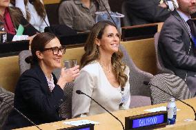 Princess Madeleine At The United Nations - NYC