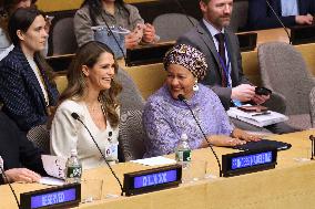 Princess Madeleine At The United Nations - NYC