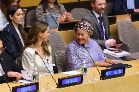 Princess Madeleine At The United Nations - NYC