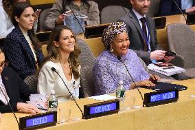 Princess Madeleine At The United Nations - NYC