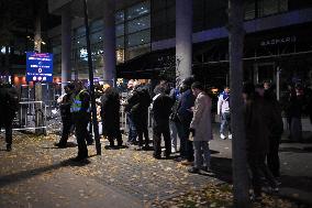 Security Before France v Israel Match - Paris