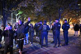 Security Before France v Israel Match - Paris