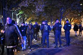 Security Before France v Israel Match - Paris