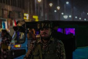 Candle Light Vigil Against The Recent Grenade Blast In Srinagar