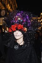 The Mexican Parade For The Dia De Muertos Celebrations In Milan