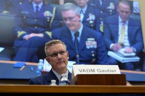 DC: Vice Admirals Gautier and Allan hold a Snowed In: United States Disinvestment in the Arctic hearing