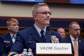 DC: Vice Admirals Gautier and Allan hold a Snowed In: United States Disinvestment in the Arctic hearing