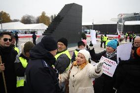 Monthly Anniversary Of The Smolensk Disaster In Warsaw