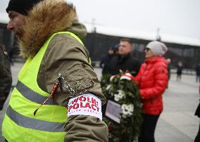 Monthly Anniversary Of The Smolensk Disaster In Warsaw