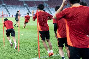 Indonesia V Japan - FIFA World Cup Asian 3rd Qualifier Group C Training Session