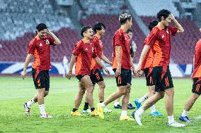 Indonesia V Japan - FIFA World Cup Asian 3rd Qualifier Group C Training Session