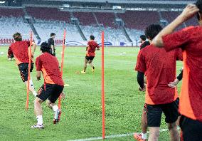 Indonesia V Japan - FIFA World Cup Asian 3rd Qualifier Group C Training Session