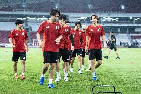 Indonesia V Japan - FIFA World Cup Asian 3rd Qualifier Group C Training Session