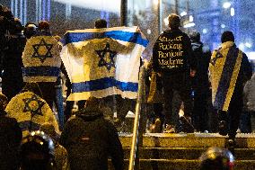 Security during the France Israel Football Match - Saint-Denis