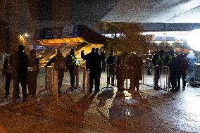 Security during the France Israel Football Match - Saint-Denis