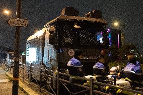 Security during the France Israel Football Match - Saint-Denis