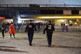 Security during the France Israel Football Match - Saint-Denis