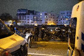 Security during the France Israel Football Match - Saint-Denis