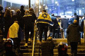 Security during the France Israel Football Match - Saint-Denis