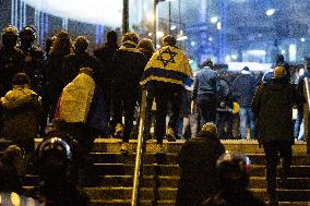 Security during the France Israel Football Match - Saint-Denis