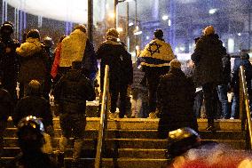 Security during the France Israel Football Match - Saint-Denis