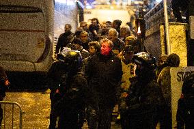 Security during the France Israel Football Match - Saint-Denis