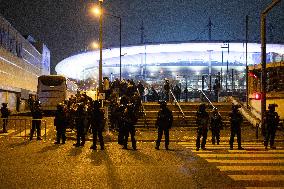 Security during the France Israel Football Match - Saint-Denis