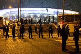 Security during the France Israel Football Match - Saint-Denis