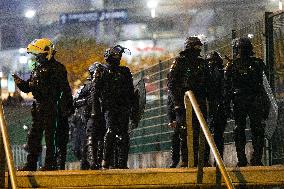 Security during the France Israel Football Match - Saint-Denis