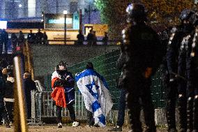 Security during the France Israel Football Match - Saint-Denis