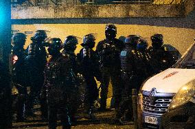 Security during the France Israel Football Match - Saint-Denis