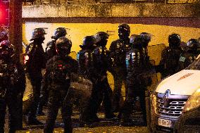 Security during the France Israel Football Match - Saint-Denis