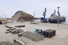 Chancay port in Peru