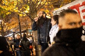 Pro-Palestinian Protest - Aubervilliers