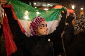 Pro-Palestinian Protest - Aubervilliers