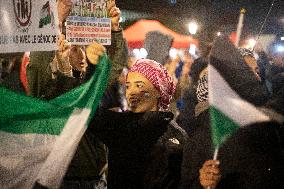 Pro-Palestinian Protest - Aubervilliers