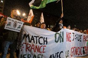 Pro-Palestinian Protest - Aubervilliers