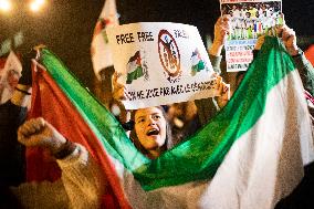 Pro-Palestinian Protest - Aubervilliers