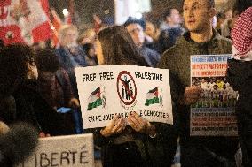 Pro-Palestinian Protest - Aubervilliers