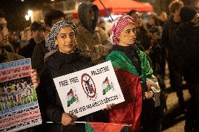 Pro-Palestinian Protest - Aubervilliers