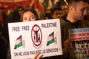 Pro-Palestinian Protest - Aubervilliers