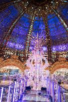 Galeries Lafayette 130th Christmas Lights Launch - Paris