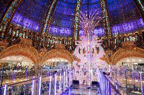 Galeries Lafayette 130th Christmas Lights Launch - Paris