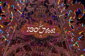 Galeries Lafayette 130th Christmas Lights Launch - Paris