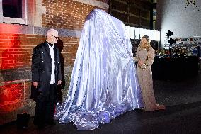 Queen Maxima Opens The Don Quixote Sculpture Hall - Amsterdam