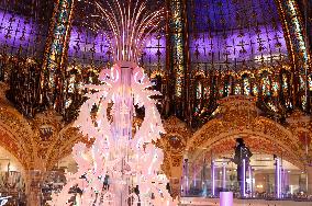 Galeries Lafayette 130th Christmas Lights Launch - Paris