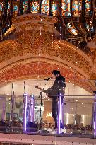 Galeries Lafayette 130th Christmas Lights Launch - Paris