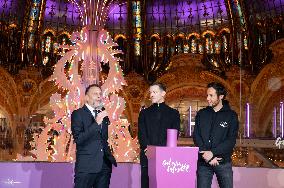 Galeries Lafayette 130th Christmas Lights Launch - Paris